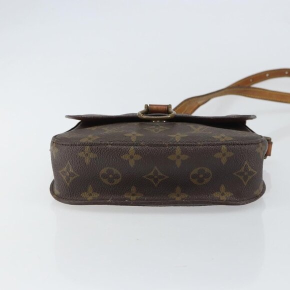 Authentic LOUIS VUITTON Monogram Saint Cloud MM Shoulder Bag M51243 LV - Picture 12 of 16